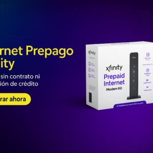 Internet Prepagado Xfinity – Paquete de Inicio / Velocidad 200 Mbps / Ilimitado